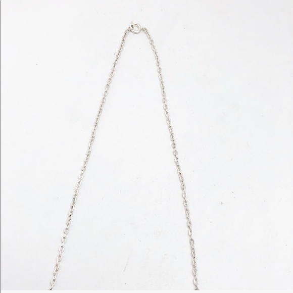 ARTISAN BOHO SILVER & BLUE GEMSTONE NECKLACE - Picture 3 of 4